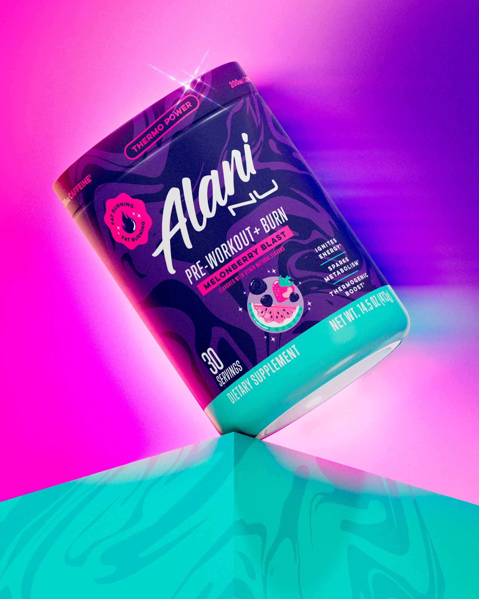 Pre-Workout+ Burn - Melonberry Blast - Image 3